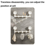 Multifunctional Suction Cup Hook Punch-free Traceless Adhesive Hook Storage Rack — view 5