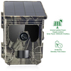 HC600A HD Night Vision Infrared Motion Detection Hunting Camera with Solar Panel
