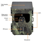 HC600A HD Night Vision Infrared Motion Detection Hunting Camera with Solar Panel