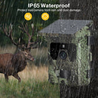 HC600A HD Night Vision Infrared Motion Detection Hunting Camera with Solar Panel