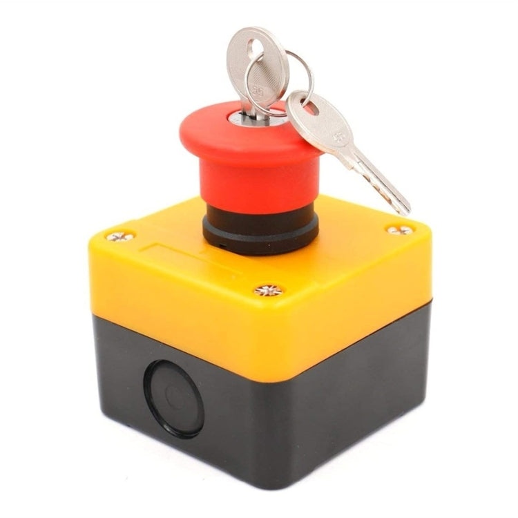 Elevator Pit Platform High-position Emergency Stop Switch With Bottom Box + Key