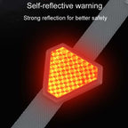 Car Triangle Night Reflective Static Eliminator Metal Grounding Strip