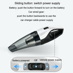 Car Handheld Portable Vacuum Cleaner With Strong Suction