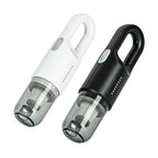 Wireless Car-mounted High-power Suction Handheld Vacuum Cleaner — White 7.4V