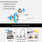 Wireless Car-mounted High-power Suction Handheld Vacuum Cleaner — view 12