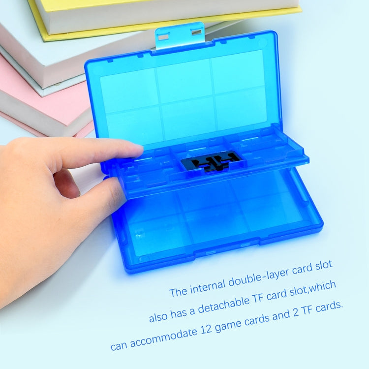 For Nintendo Switch / Switch Oled 12-in-1 Game Card Box Protective Case