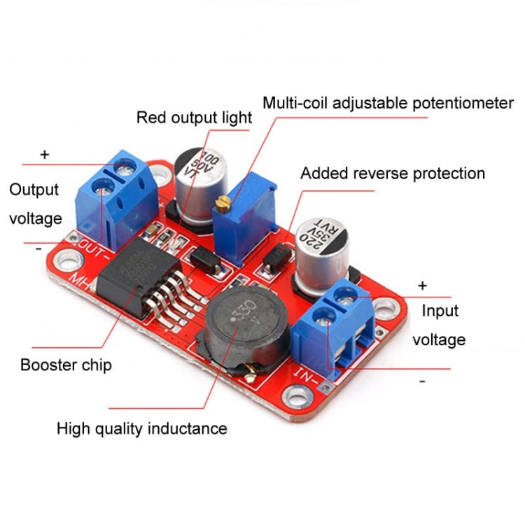5A High Power Current DC-DC Boost Power Module Boost Converter