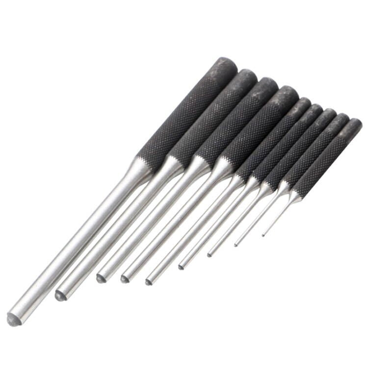 9-in-1 Heavy Duty Roll Pin Punch Set Round Punch Removal Tools — view 4