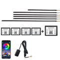 Car Hidden Acrylic LED Colorful Decorative Atmosphere Light Strip