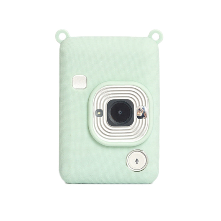 For FUJIFILM instax Mini Liplay Wear-resistant Anti-fall Silicone Soft Case — Blush Color