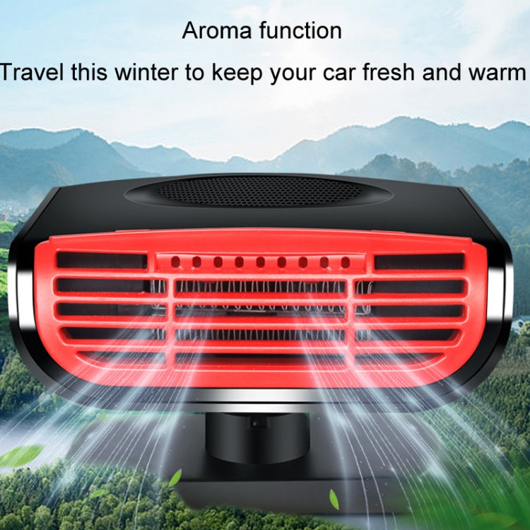 12V Car Heater Multifunctional Aromatherapy Defogger Hot Air Blower — view 3