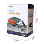12V Car Heater Multifunctional Aromatherapy Defogger Hot Air Blower — view 9