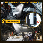 E-SMARTER K011 USB Rechargeable Repair Light With Magnet COB Strong Light Flashlight