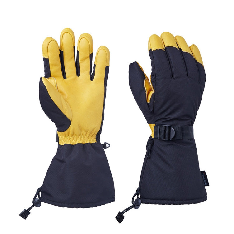 Winter Ski Snow Gloves for Men and Women Outdoor Sport Shovel Ski Gloves — L