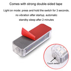 Solar Car Warning Double-Row Flashing Lights