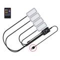 Eight-Color LED Voice Control Car Music Rhythm Atmosphere Light