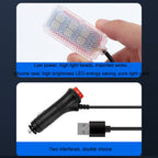 Eight-Color LED Voice Control Car Music Rhythm Atmosphere Light — view 14