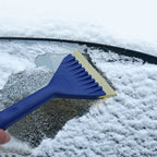 5 in 1 Car Soft Rubber Long-handled De-icing Shovel