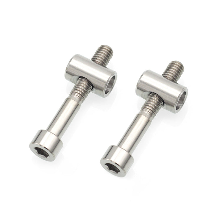 Bicycle Titanium Alloy Seat Post Locking Screws — M6x40 Gold
