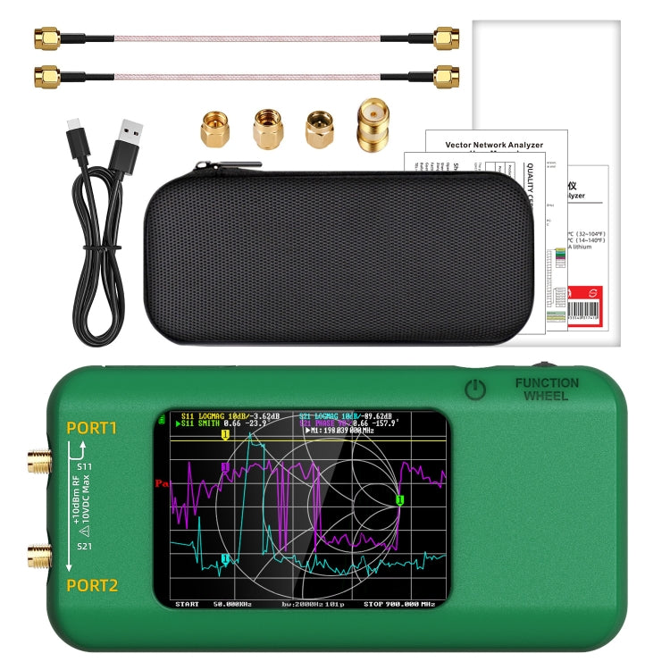 Handheld Vector Network Analyser Colorful Screen Network Tester — view 12