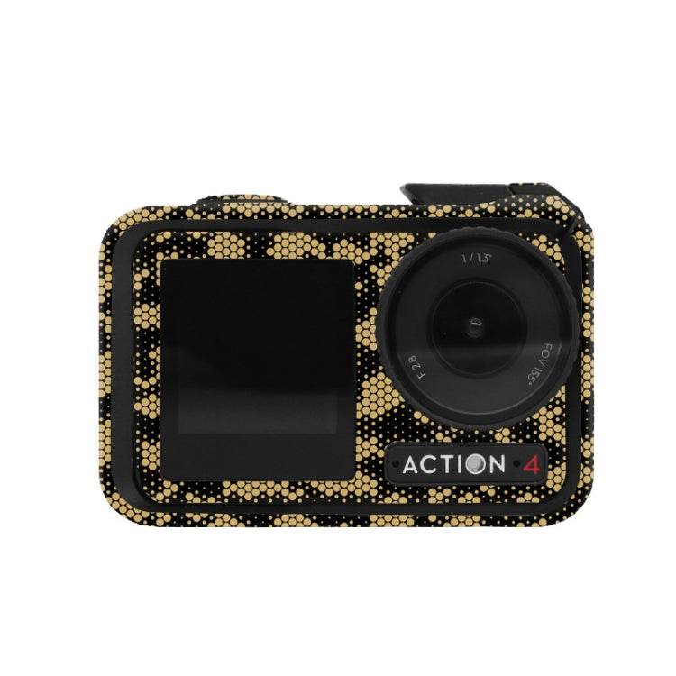 For DJI Action 4 Motion Camera Stickers All Inclusive Photo Frame Color Changing Stickers Accessories
