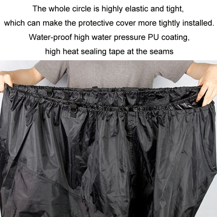 MESOROCK Motorcycle Light Durable Dustproof Rainproof Half Cover