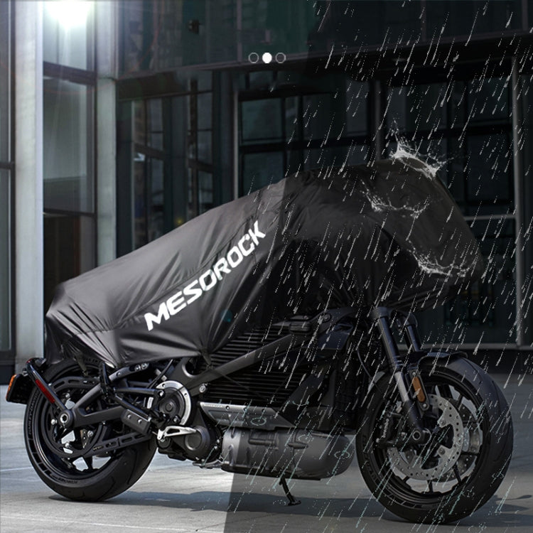 MESOROCK Motorcycle Light Durable Dustproof Rainproof Half Cover