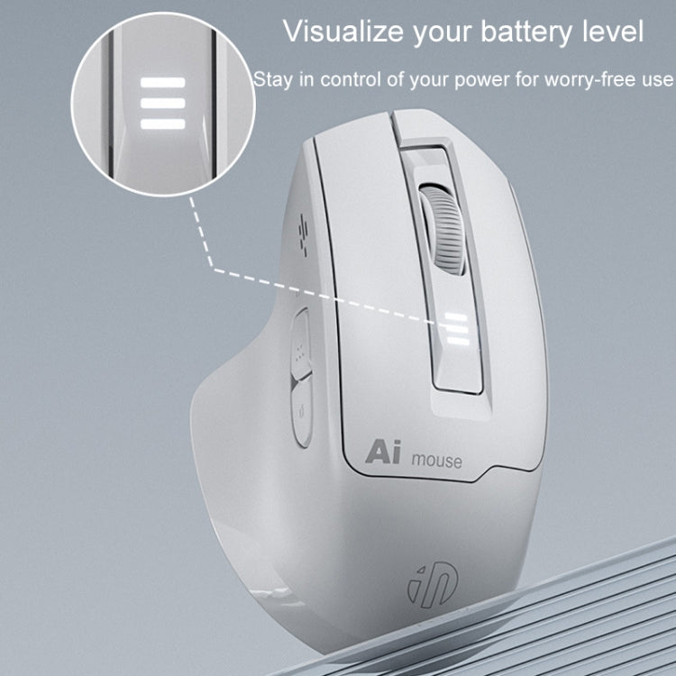 Inphic S6 Voice Mouse Wireless Bluetooth Dual-mode Charging Silent Smart Voice Controlled Typing AI Office Home Mouse