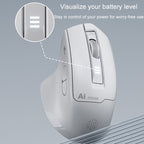 Inphic S6 Voice Mouse Wireless Bluetooth Dual-mode Charging Silent Smart Voice Controlled Typing AI Office Home Mouse