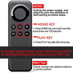 CV98LM Bluetooth Remote Control For Amazon Fire TV Stick / Fire TV Box