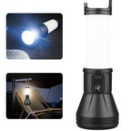 Dual Light Source Side Lamp Floodlight Flashlight Strong Light Far Shooting Camping Lamp — E-SMARTER S03 Large