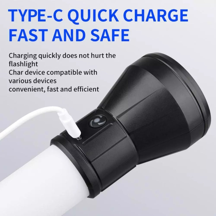Dual Light Source Side Lamp Floodlight Flashlight Strong Light Far Shooting Camping Lamp — view 7