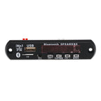 12V Car MP3 Bluetooth 5.0 Audio Receiver Module FM Radio Motherboard Audio Lossless Decoder Board — view 3