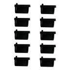 10pcs /Set USB 2.0 Female Port Dust Plug Charging Port Silicone Cover