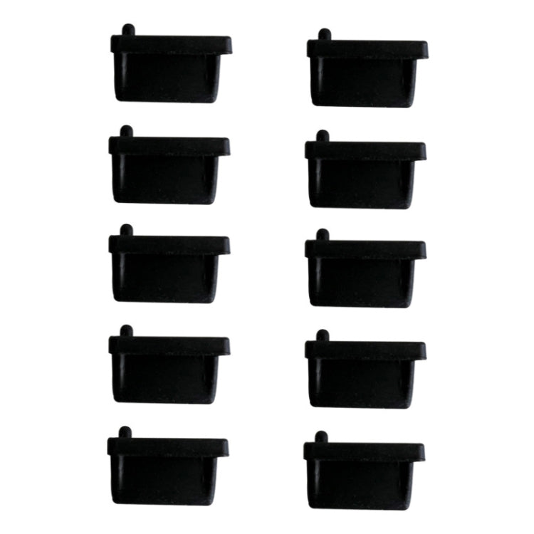 10pcs /Set USB 2.0 Female Port Dust Plug Charging Port Silicone Cover