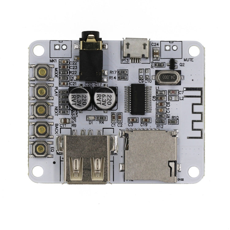 Audio Receiver Board Decoder Playback With USB TF Card Preamp Output, Bluetooth MP3 Decoder Module