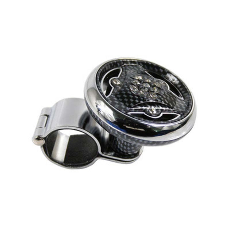 Car Steering Wheel Foldable Ball Bearing Turning Booster — Mahogany