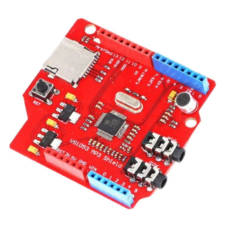 Development Board With Amplifier Decoder Board SPI Interface Onboard Recording Function, VS1053 MP3 Module