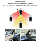 Punch-Free Car Imaging Side View Blind Spot Car Universal Night Vision Camera