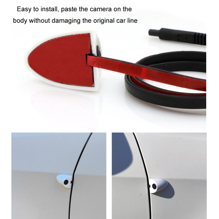 Punch-Free Car Imaging Side View Blind Spot Car Universal Night Vision Camera
