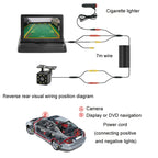 4.3 Inch Display Night Vision Waterproof Reversing Camera +7 Meter Extension Cable — view 8