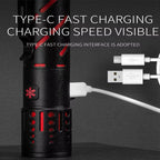 E-SMARTER XQ-S50 Mini Laser Flashlight Retractable Zoom Pen Clip LED Emergency Overhaul Flashlight — view 9