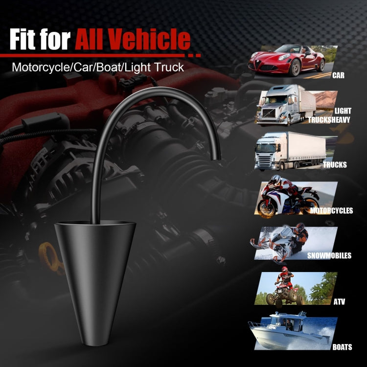 Engine Intake Pipe Cone Plug Automobile Smoke Leak Detection