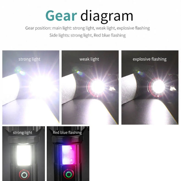 Laser Life Saving Flashlight Seat Belt Cutting Emergency Car Backup Tool Flashlight — view 19