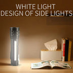 E-SMARTER P27 Pen Clip Strong Light Flashlight Laser Wick High Bright Side Light Outdoor Emergency Adventure Flashlight — view 14