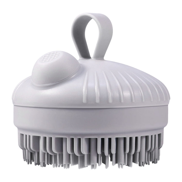 Multi-Functional Shower Scrubbing Ball Bathing Cleaning Brush Silicone Shower Brush — Bath Gray Green
