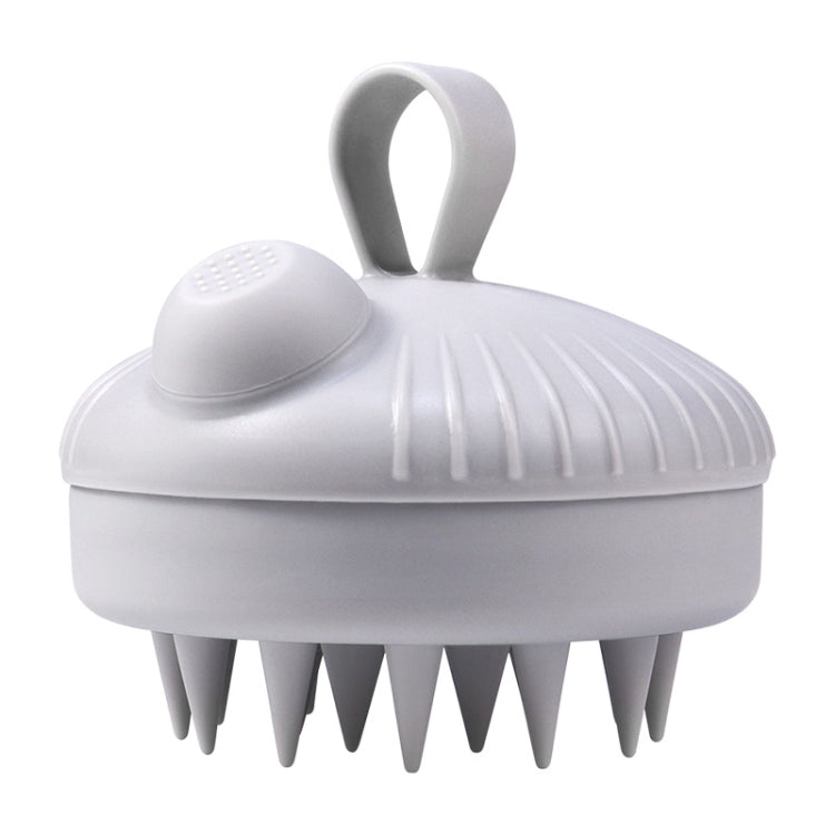 Multi-Functional Shower Scrubbing Ball Bathing Cleaning Brush Silicone Shower Brush — Shampoo Gray Green
