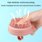 Multi-Functional Shower Scrubbing Ball Bathing Cleaning Brush Silicone Shower Brush — view 14