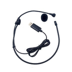 Online Class Talk Game Voice USB Headset Microphone — USB-A Straight Plug
