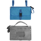 Multifunctional Waterproof Changing Diaper Pad Children Car Bag — Blue